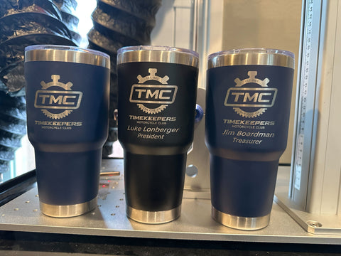 TMC Laser Engraved 30oz Stainless Tumbler